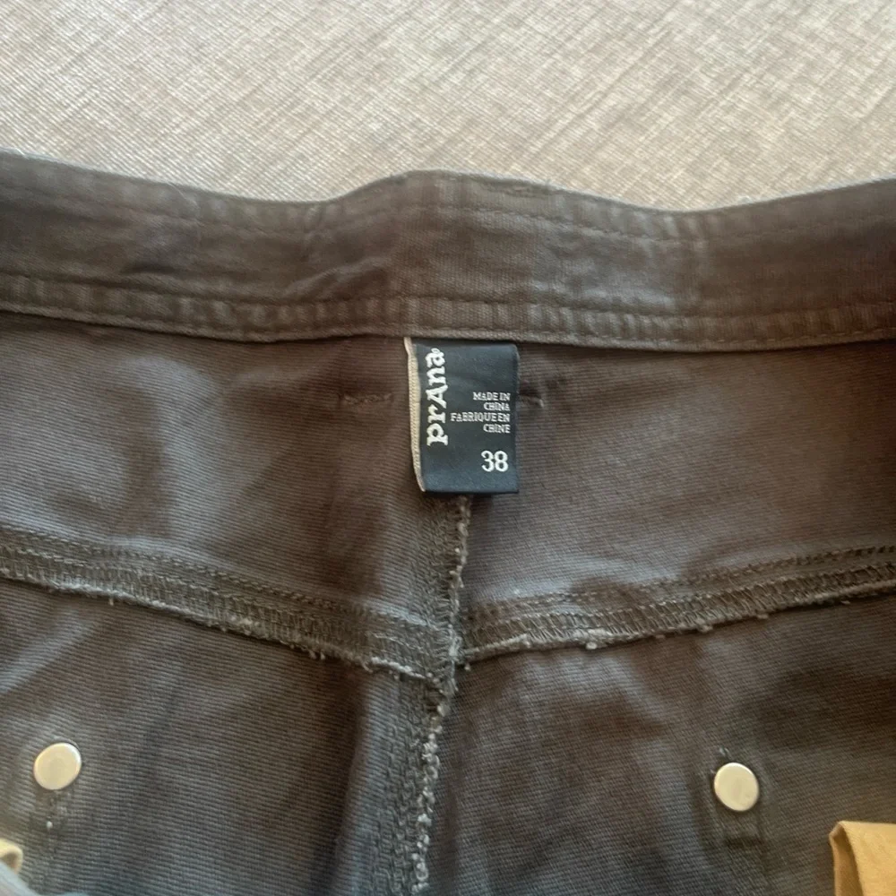 Prana Gray Flat Front Shorts Versatile Style - Picture 5 of 11